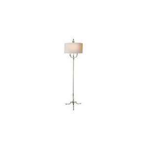  Suzanne Kasler Austell Floor Lamp in Polished Nickel with 