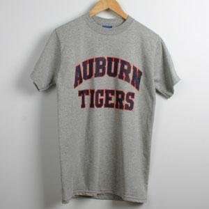  Auburn T shirt By Champion   Tigers Two Color Logo 