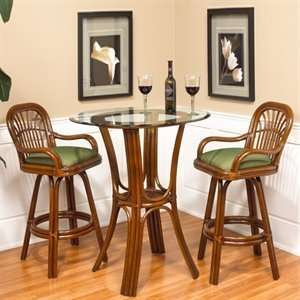  Boca Rattan 48018/3 UM 924 Amarillo Bistro Dining Set 