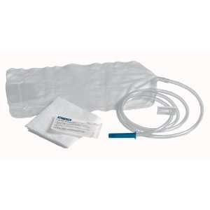  Disposable Enema Bag Set, w/ SLIDE CLAMP, 48/CS Health 