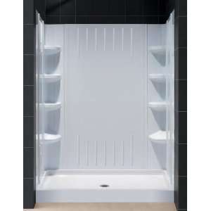 DreamLine  36 x 60 Shower Base and Backwall KitWhite; Right Hand 