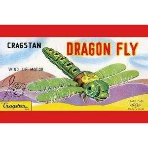  Vintage Art Cragstan Dragon Fly   22443 6