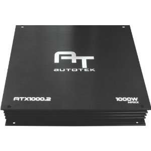  Autotek ATX1000.2 2 Channel 1000 Watt Maxx Amplifier Car 