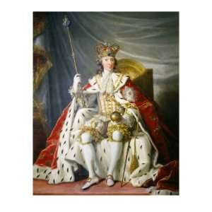  King Christian VI of Denmark 1730 46 Premium Giclee Poster 