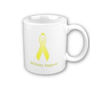  Military Support Awareness Ribbon Coffee Mug Everything 