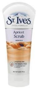 St. Ives Apricot Scrub, Gentle, Sensitive Skin   6 Oz  