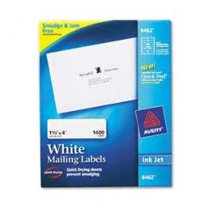  Avery® Easy Peel® White Address Labels LABEL,IJ,1 1/3X4 