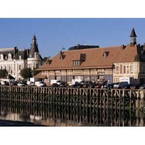  Waterfront and Fish Market, Trouville, Basse Normandie 