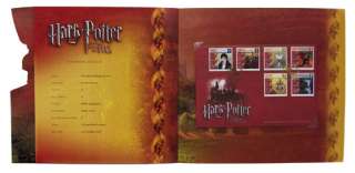 Harry Potter Limited Edition Isle of Man Post Stamp Set  