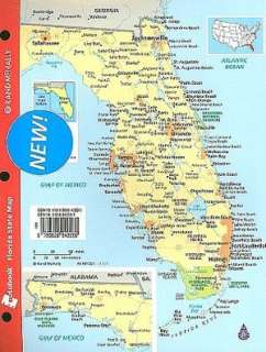   & NOBLE  Notebook Florida State Map by Rand McNally  Other Format