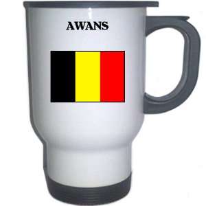  Belgium   AWANS White Stainless Steel Mug Everything 