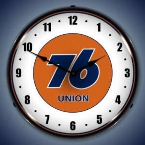 Union 76 Gas Station Backlit Clock Automotive