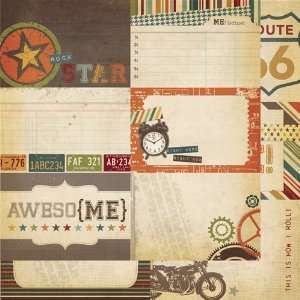  Awesome 4 x 6 Journaling Card Elements 2 12 x 12 Double 