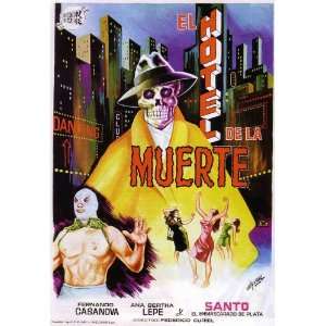  Santo en el hotel de la muerte Movie Poster (11 x 17 