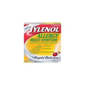  Tylenol Allergy Multi Symptom Rapid Release Gelcaps 24 