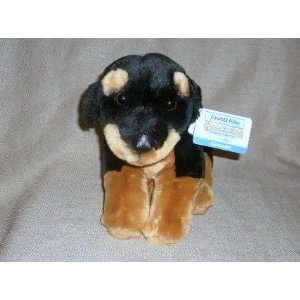    Animal Alley Purebred Collection Rottweiler Plush Toy Toys & Games