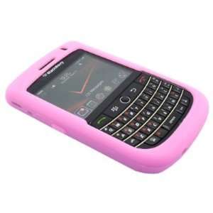 Pink Premium Soft Silicone For Blackberry Tour 9630 Case Cover + Free 