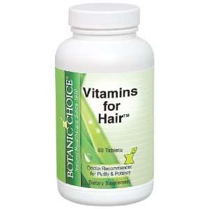  Botanic Choice Vitamins For Hair 60 tablets Health 