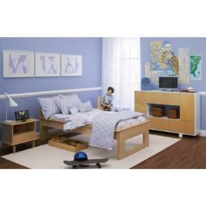  Ayres Twin Bed   Birch