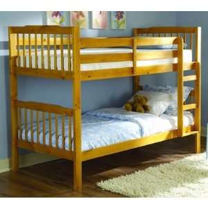  B27 Series Twin over Twin Pine Bunk Bed
