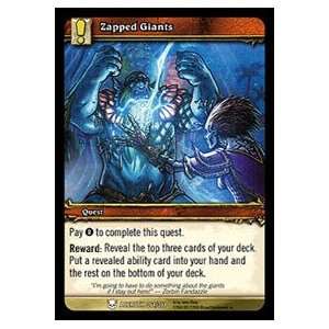    Zapped Giants   Heroes of Azeroth   Common [Toy] Toys & Games