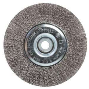  5 x .008 Fine Crimped Wire Wheel Brush with 1/2   5/8 
