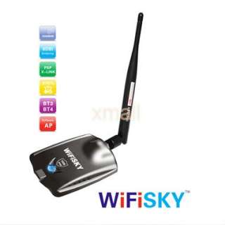Brand New WiFiSKY 1500mW USB Wireless WLAN WiFi Adapter  