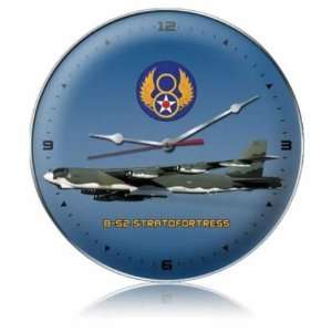  B 52 Stratofortress Vintage Metal Clock