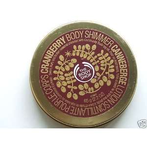  The Body Shop Cranberry Body Shimmer Lotion ~ 2.2oz 