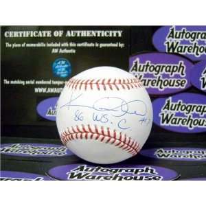 Kevin Mitchell Autographed/Hand Signed Baseball inscribed 86 WSC