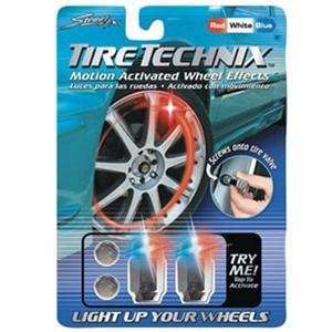 Street FX Hex Wheel Lights   Red/White/Blue Automotive