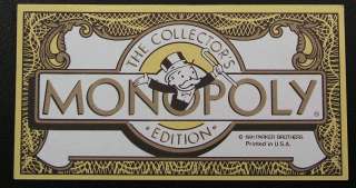 Franklin Mint Monopoly   Set of Money (Type 2)  