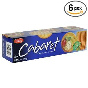 Dare Crackers Cabaret, 7 ounces (Pack of6)  Grocery 