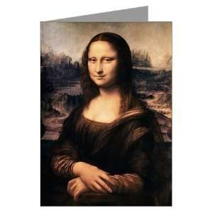  The Mona Lisa Art Greeting Cards Pk of 10 by  