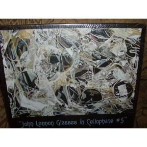  John Lennon Glasses in Cellophane #5 Jigsaw Puzzle 500 