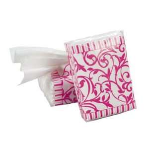  Hot Pink Wedding Facial Tissue Packs Health & Personal 