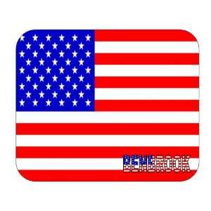  US Flag   Benbrook, Texas (TX) Mouse Pad 