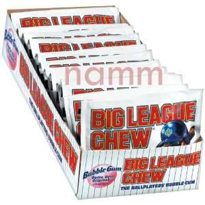 Big League Chew 12 Packs Original  Grocery & Gourmet Food