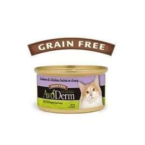 Ecofriendly Avoderm Natural Salmon & Chicken Entree in Gravy Cat Food 