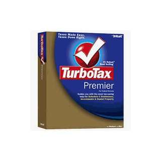  TurboTax 2005 Premier without State Software