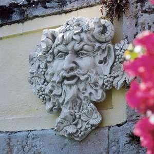  Bacchus, God of Wine Greenman Wall Sculpture