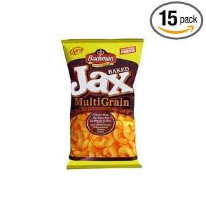 Bachman Jax Multigrain Cheese Curls, 2.75 Oz Bags (Pack of 15)  