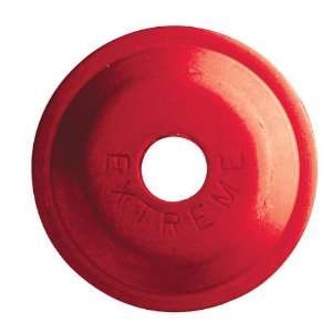    Round Aluminum Snowmobile Stud Backers   24 Pack   Red Automotive