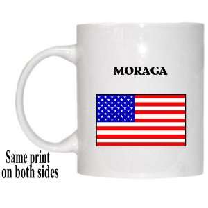  US Flag   Moraga, California (CA) Mug 