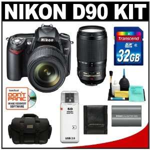  Nikon D90 Digital SLR Camera Body & 18 105mm DX VR AF S 