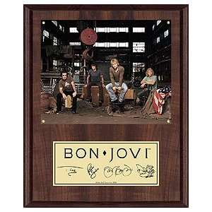  Bon Jovi Photo Plaque 