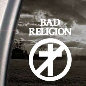 Bad Religion Decal Car Truck Bumper Window Sticker