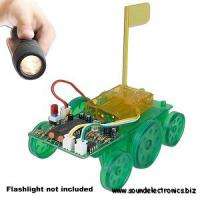 Light Controlled Cart Robot Science Project Kit  