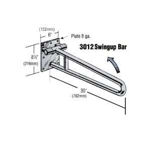  TSM Q 3012 Swingup Bar Satin Stainless Steel 304 1 1/4 OD 