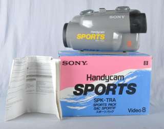 SONY Video 8 Handycam Sports Pack SPK TRA Camera Access  
